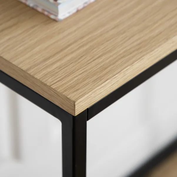 rukn indio console table, light wood rukn indio console table, light wood