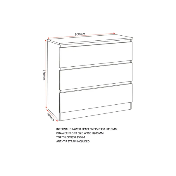 rukn walker 3 drawer chest rukn walker 3 drawer chest