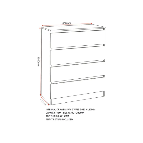 rukn walker 4 drawer chest rukn walker 4 drawer chest