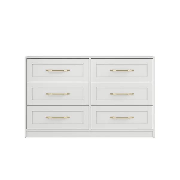 rukn austen 6 drawer chest, white rukn austen 6 drawer chest, white
