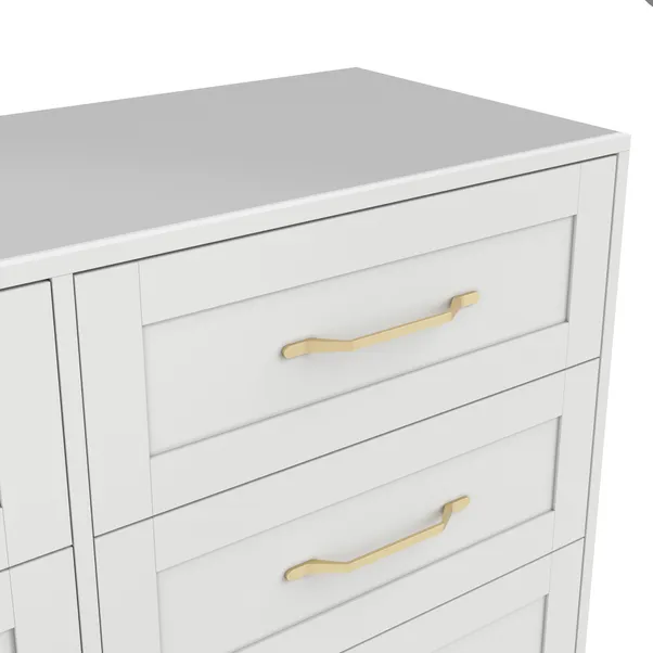 rukn austen 6 drawer chest, white rukn austen 6 drawer chest, white
