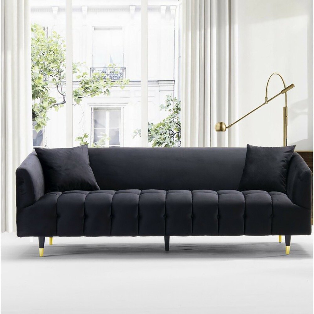 blush crest velvet sofa blush crest velvet sofa