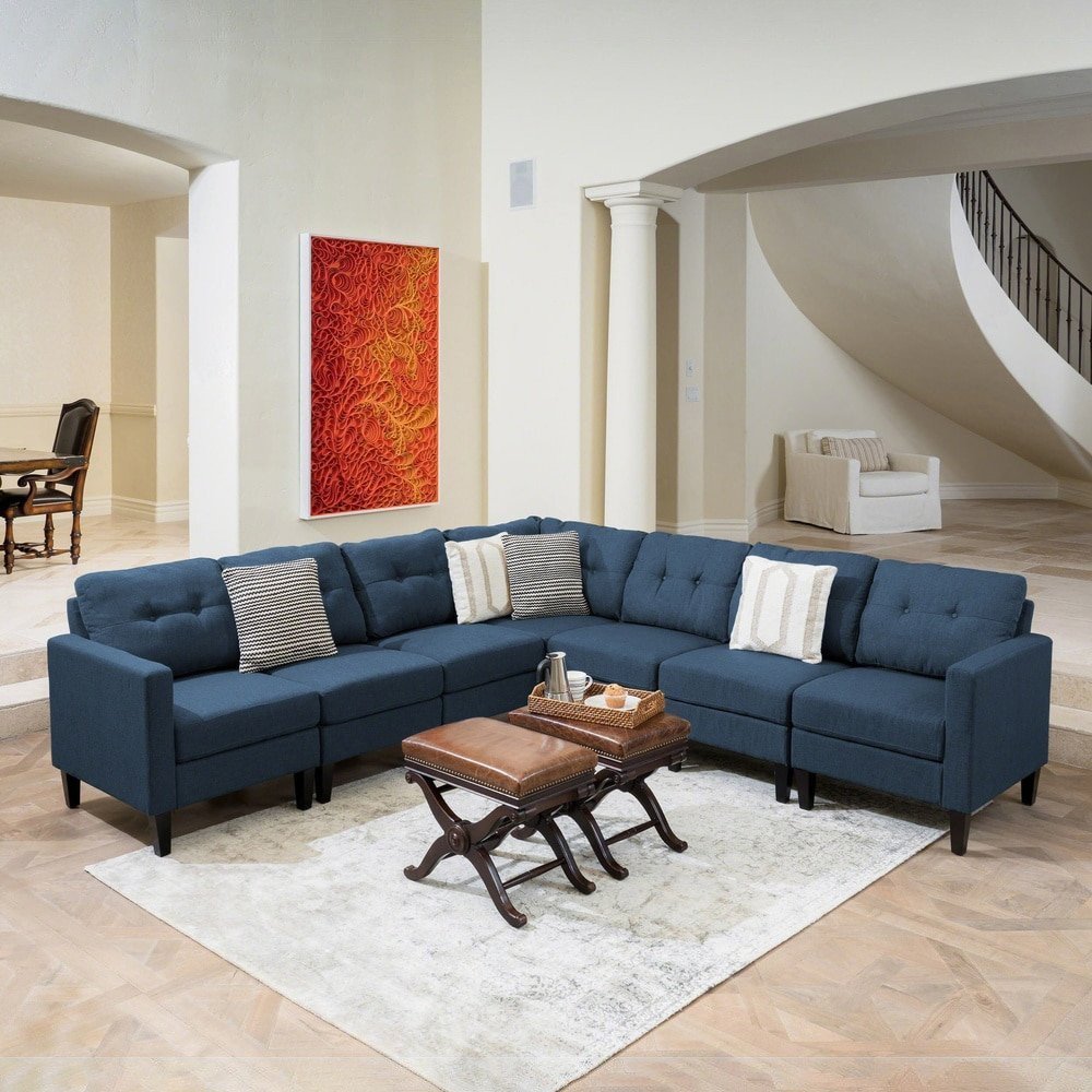 indigo crest modular sectional indigo crest modular sectional