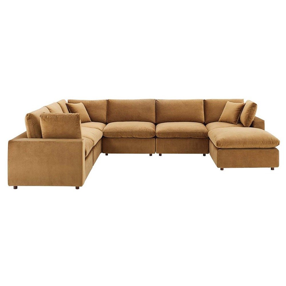 caramel luxe modular sectional caramel luxe modular sectional