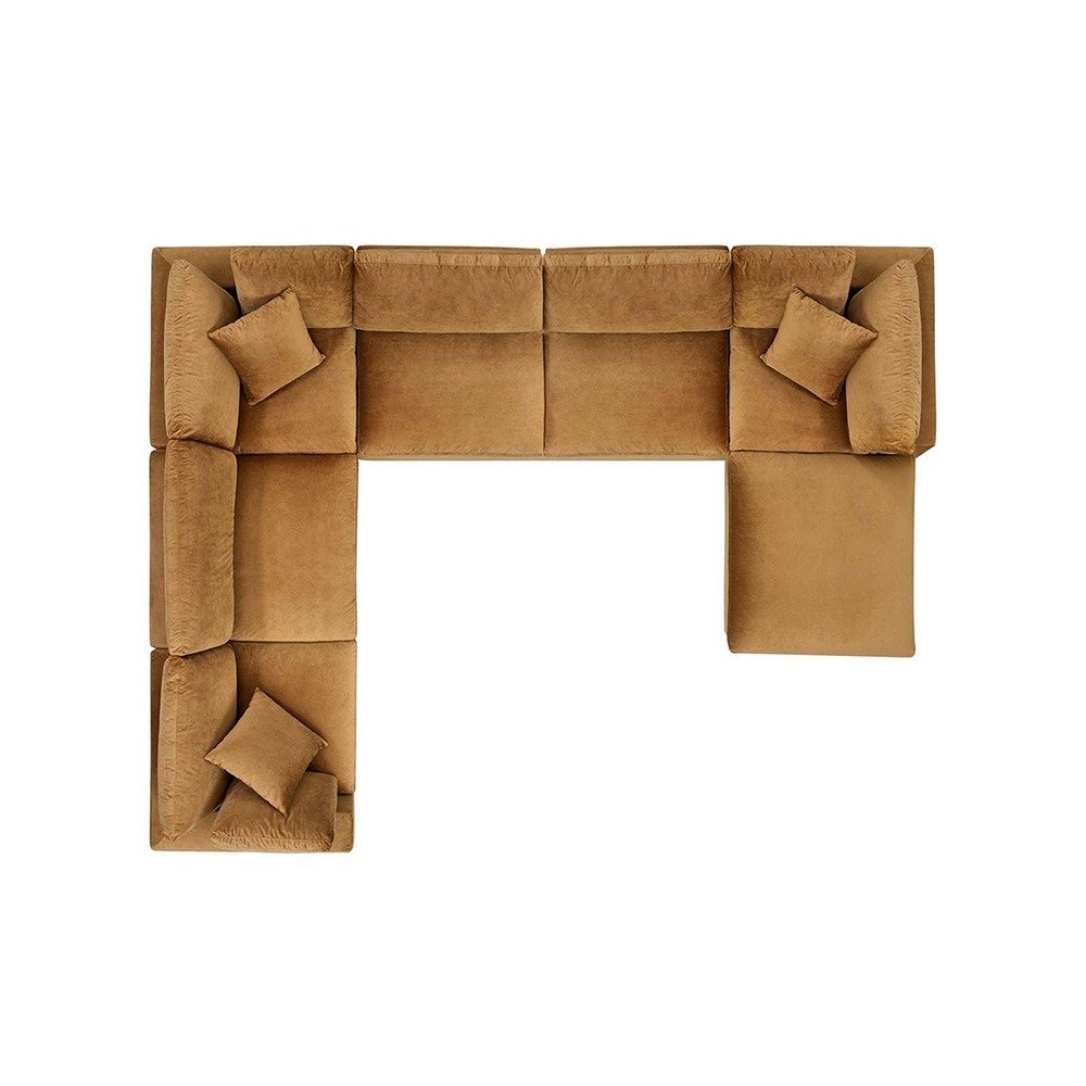 caramel luxe modular sectional caramel luxe modular sectional