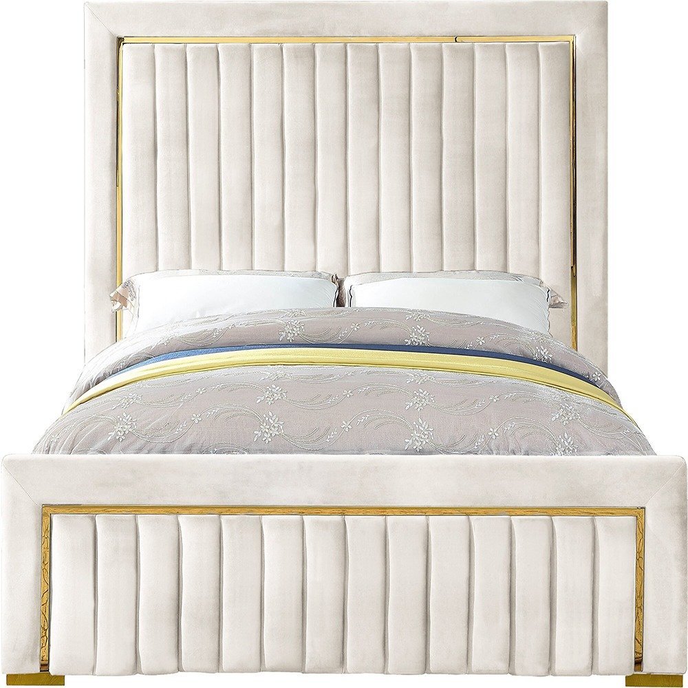 ascot gold trim platform bed ascot gold trim platform bed