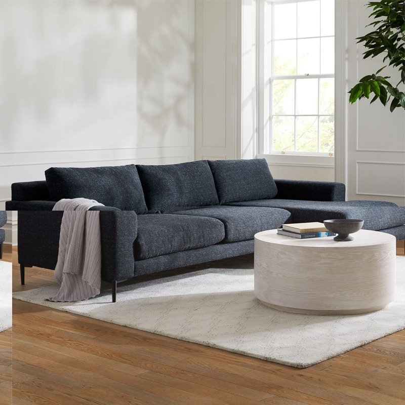 midnight slate sectional midnight slate sectional