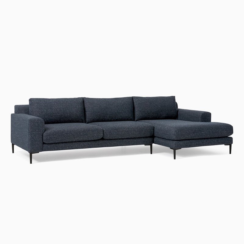 midnight slate sectional midnight slate sectional