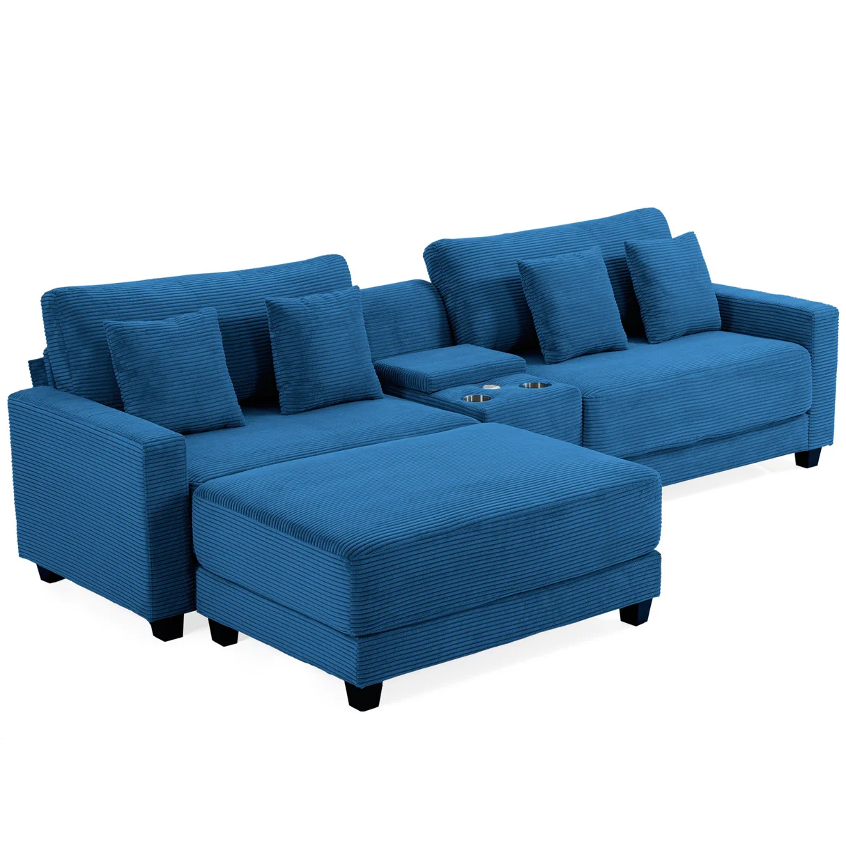 azure oasis recline sofa