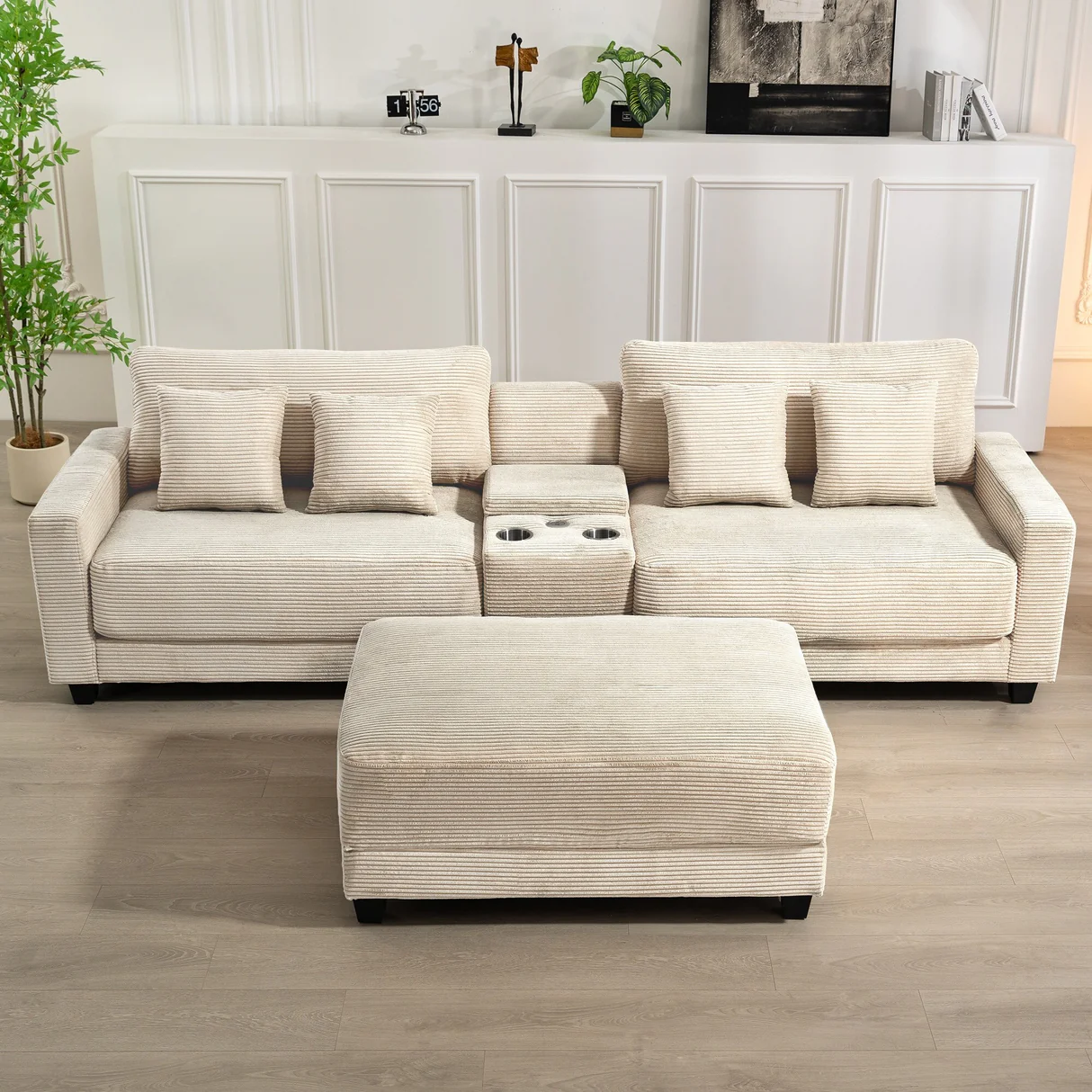 azure oasis recline sofa