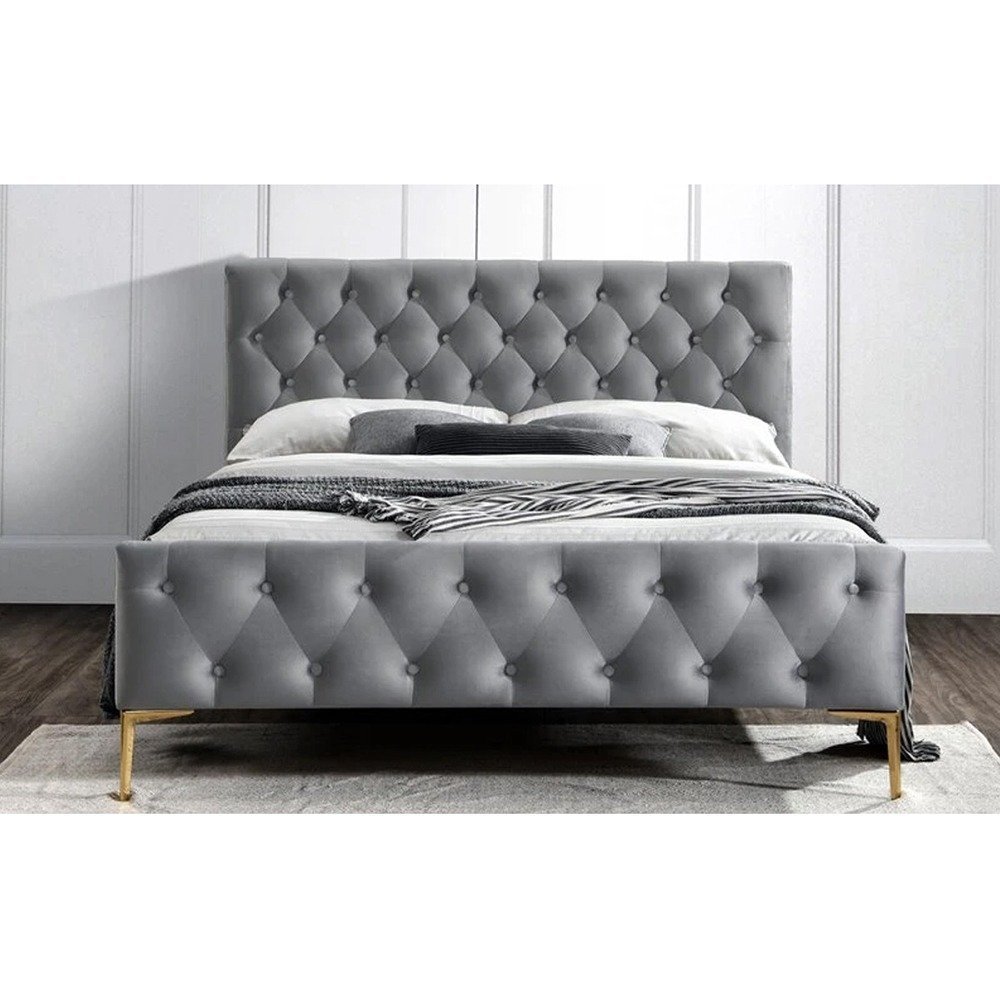 savoy gold accent tufted bed savoy gold accent tufted bed