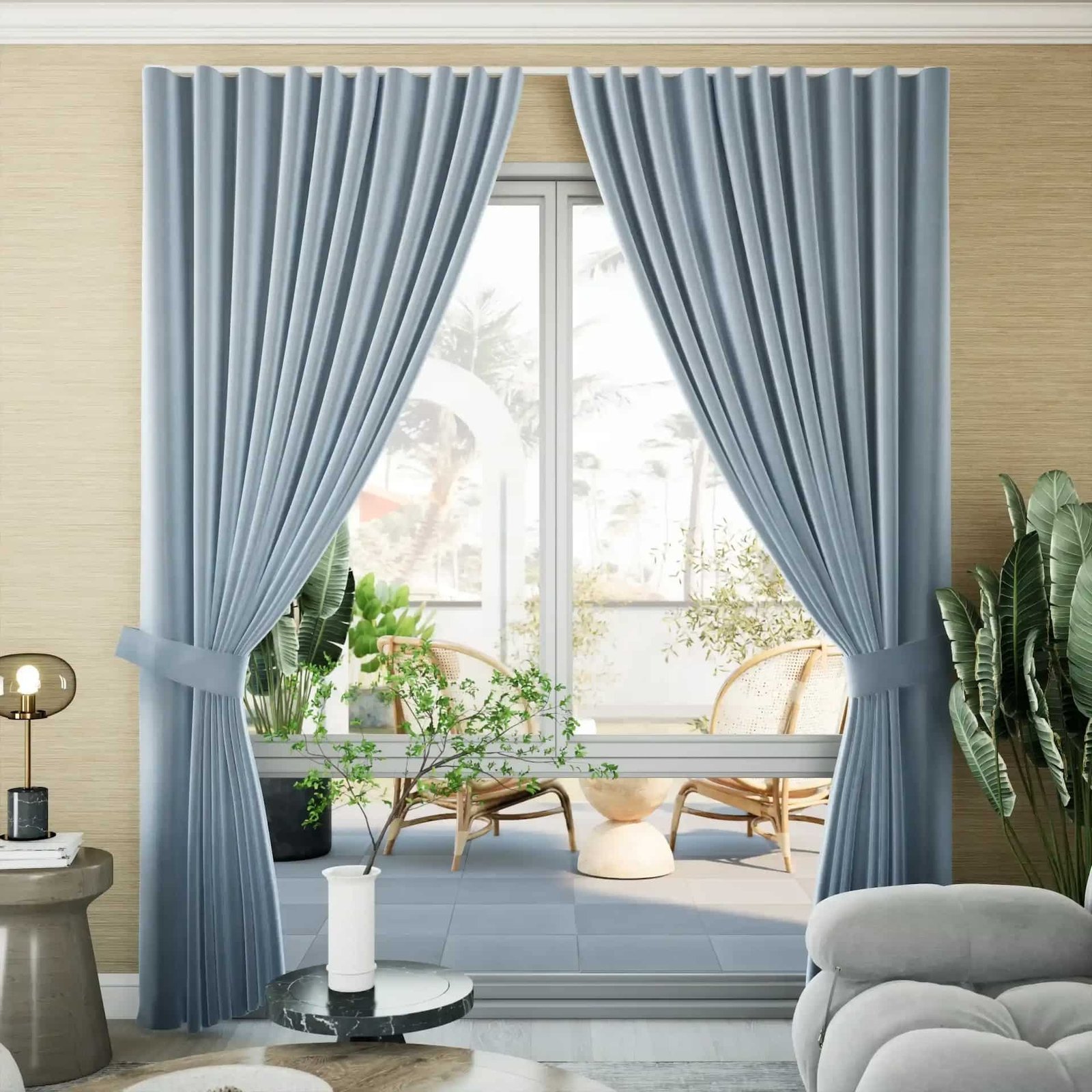 light grey pleat curtain light grey pleat curtain